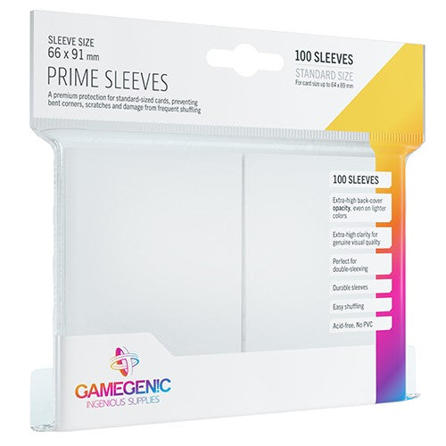 Gamegenic - Gamegenic - Prime Sleeves: White