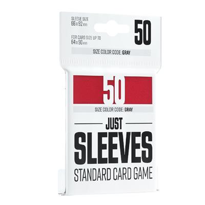 Gamegenic - Gamegenics Just Sleeves - Standard Card Game Red