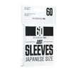 Gamegenic - Gamegenics Just Sleeves - Japanese Size Black