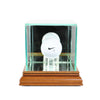 Golf Ball Display Case with Walnut Moulding