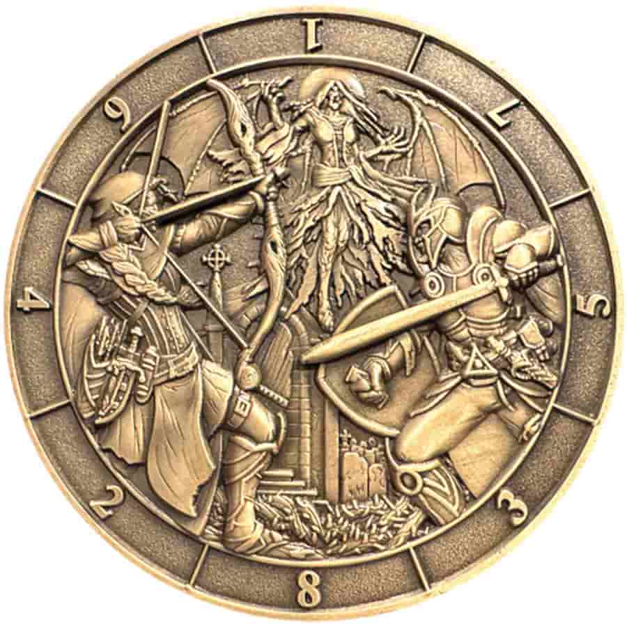 Goliath Coins: Dice Coin D8: Battle Scene