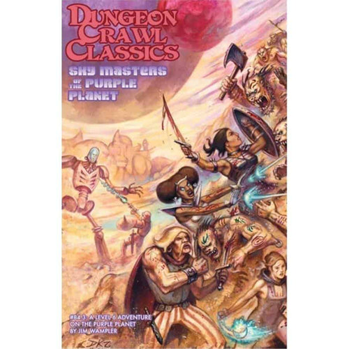 Goodman Games -  Purple Planet Adventure - Dungeon Crawl Classics #84: Sky Masters Of The Purple Planet