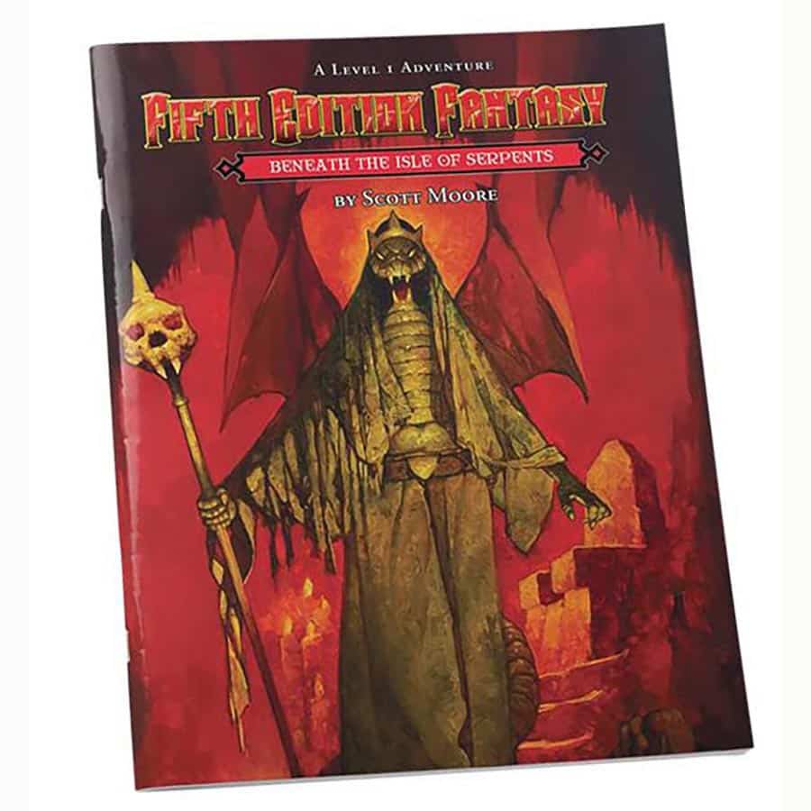 Goodman Games -  Caverns Of Thracia - Fifth Edition Fantasy: #28 Beneath The Isle Of The Serpents