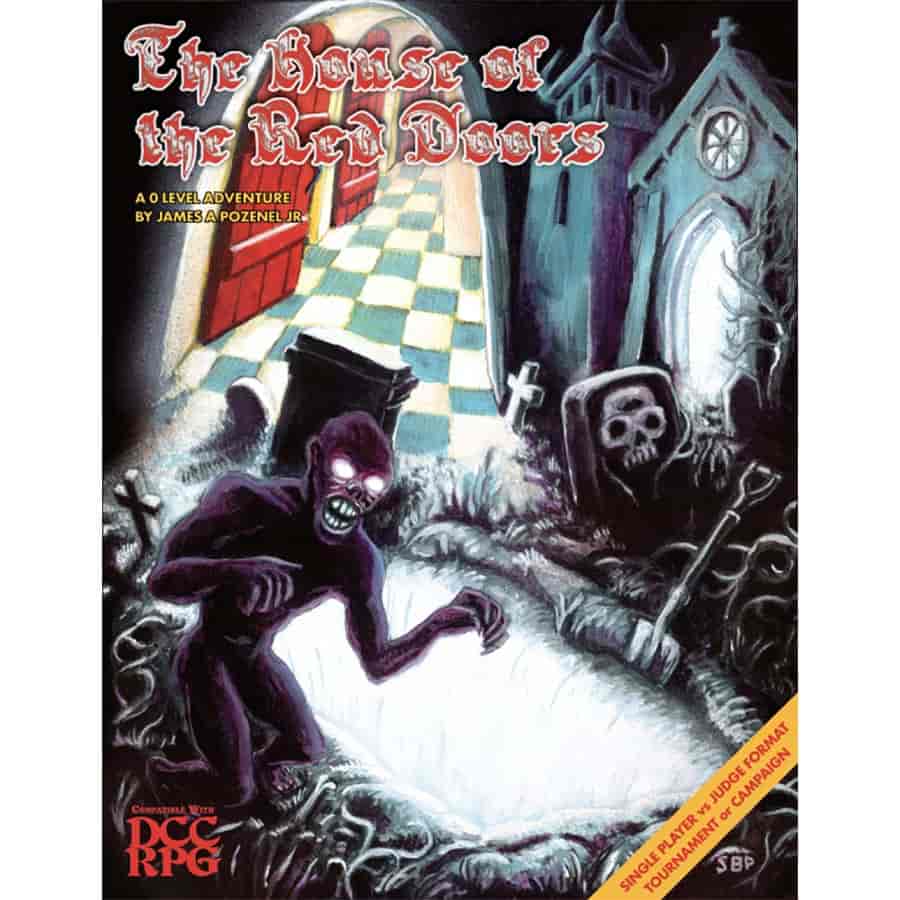 Horse Shark Games -  Dungeon Crawl Classics (Rpg): The House Of The Red Doors
