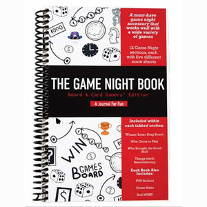 Game Night Accessories -  The Game Night Book