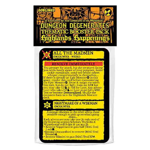 Goblinko Games -  Dungeon Degenerates: Highlands Happenings Booster Expansion
