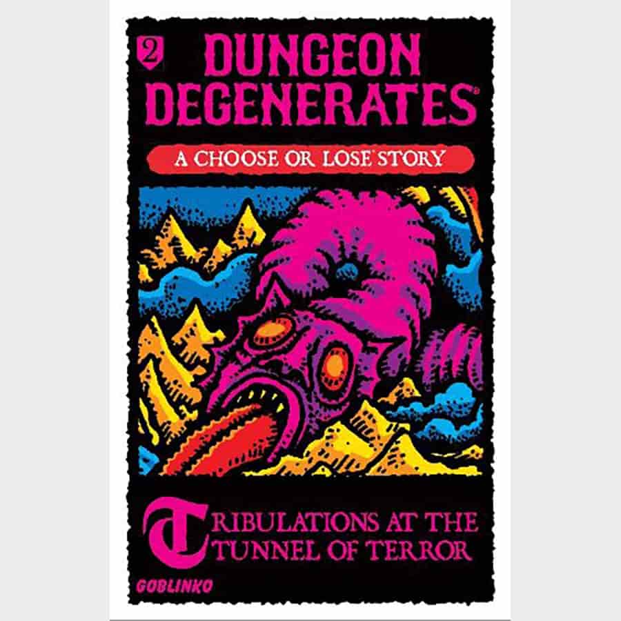 Goblinko Games -  Dungeon Degenerates: Choose Or Lose 2: Tribulations At The Tunnel Of Terror Pre-Order