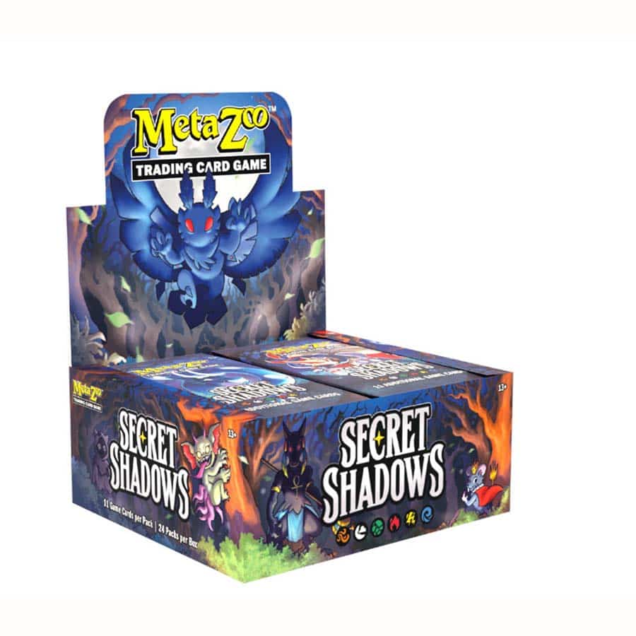 Gameqbator Labs Inc -  Metazoo Tcg: Secret Shadows Booster Box (24Ct)