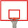 PerfectPitch 42 x 60 in. Steel Rectangular Backboard with Target & Border