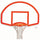 PerfectPitch 35 x 54 in. Rear Mount Steel Fan Shape Backboard with Target & Border for 66T, 266 & 6600 Rims