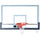PerfectPitch 42 x 60 in. Glass Rectangular Backboard with Clear view
