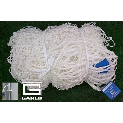 Gared Sports SN824-4HEX 8 x 24 ft. Touchline Soccer Net  White Hexagon - 4 mm