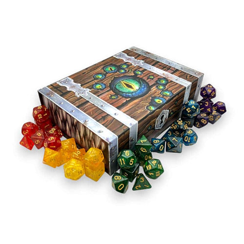 Ghrosty And Schuff -   Mimic Chest And Treasure Dice Collection
