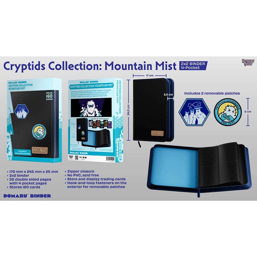 Gatherers' Tavern Pte Ltd -  Cryptid Collection - Gatherers' Tavern: Cryptids Collection: 4-Pocket Binder: Mountain Mist