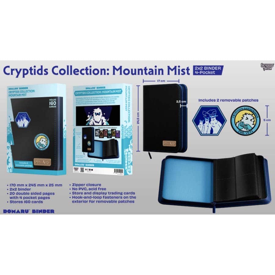 Gatherers' Tavern Pte Ltd -  Cryptid Collection - Gatherers' Tavern: Cryptids Collection: 9-Pocket Binder: Mountain Mist