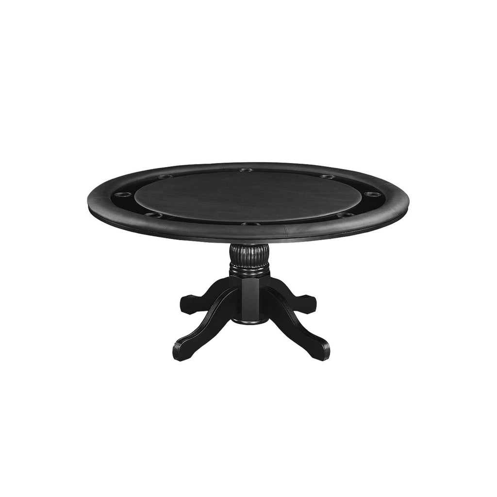 60'' 2 IN 1 GAME TABLE - BLACK