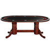 84'' TEXAS HOLD'EM GAME TABLE - ENGLISH TUDOR