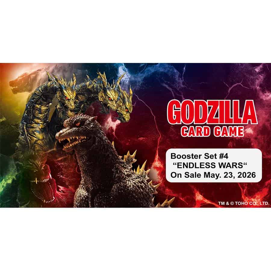 Bushiroad Se-Asia Pte Ltd -  Godzilla Card Game: Booster Set 4: Endless Wars (12Ct)