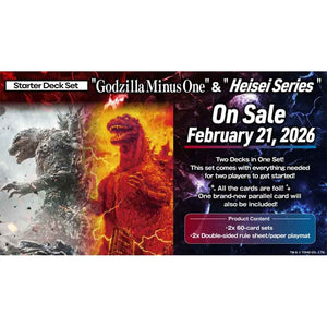 Bushiroad Se-Asia Pte Ltd -  Godzilla Card Game: Godzilla Minus One And Heisei Era Starter Deck Set
