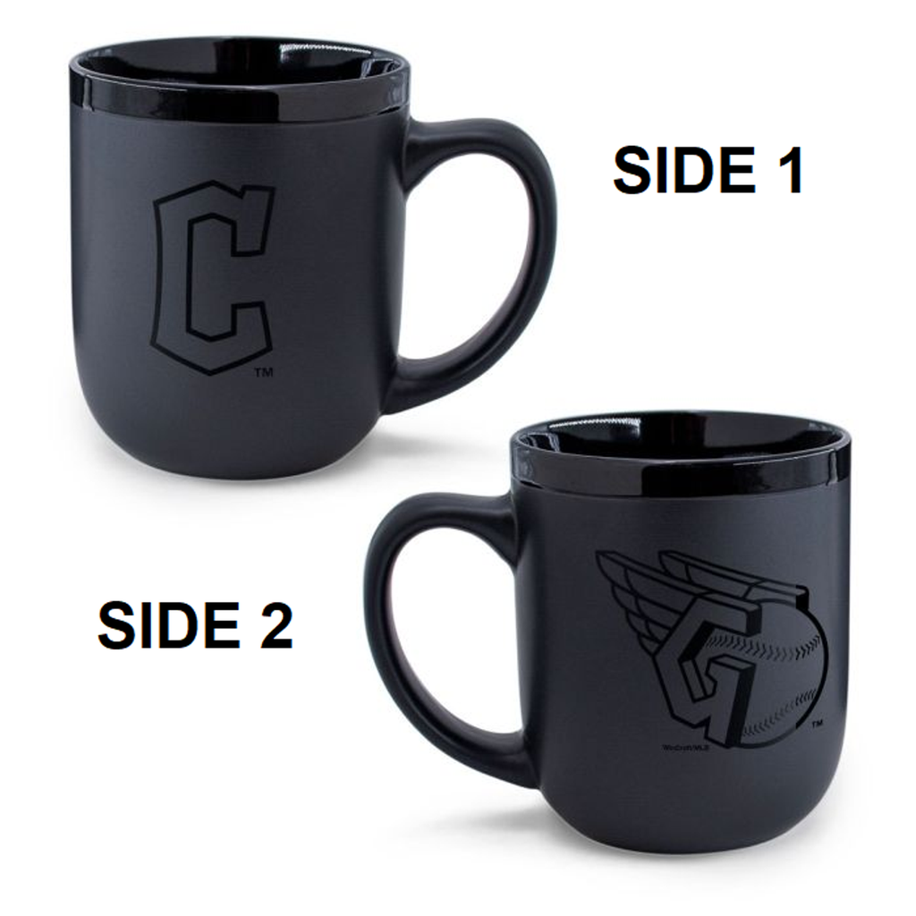 Cleveland Guardians Coffee Mug 17oz Matte Black - WinCraft