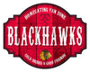 Chicago Blackhawks Sign Wood 12 Inch Homegating Tavern - Special Order - Fan Creations