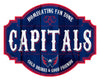 Washington Capitals Sign Wood 12 Inch Homegating Tavern - Special Order - Fan Creations