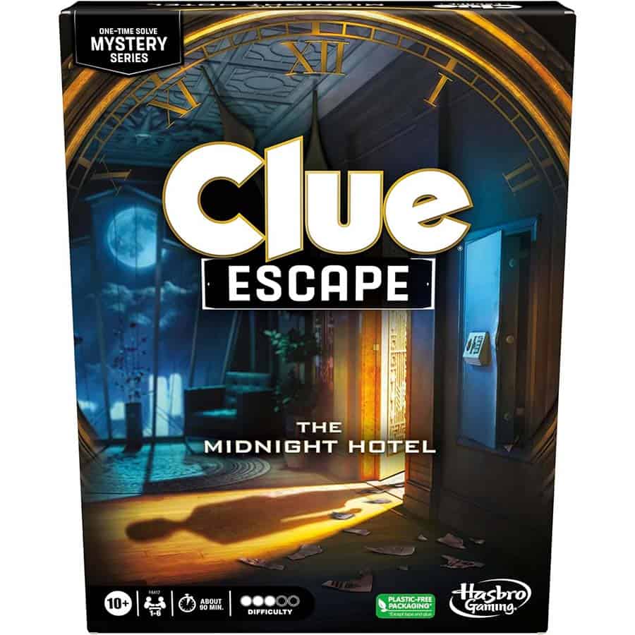 Hasbro Gaming -  Clue: Escape The Midnight Hotel Pre-Order