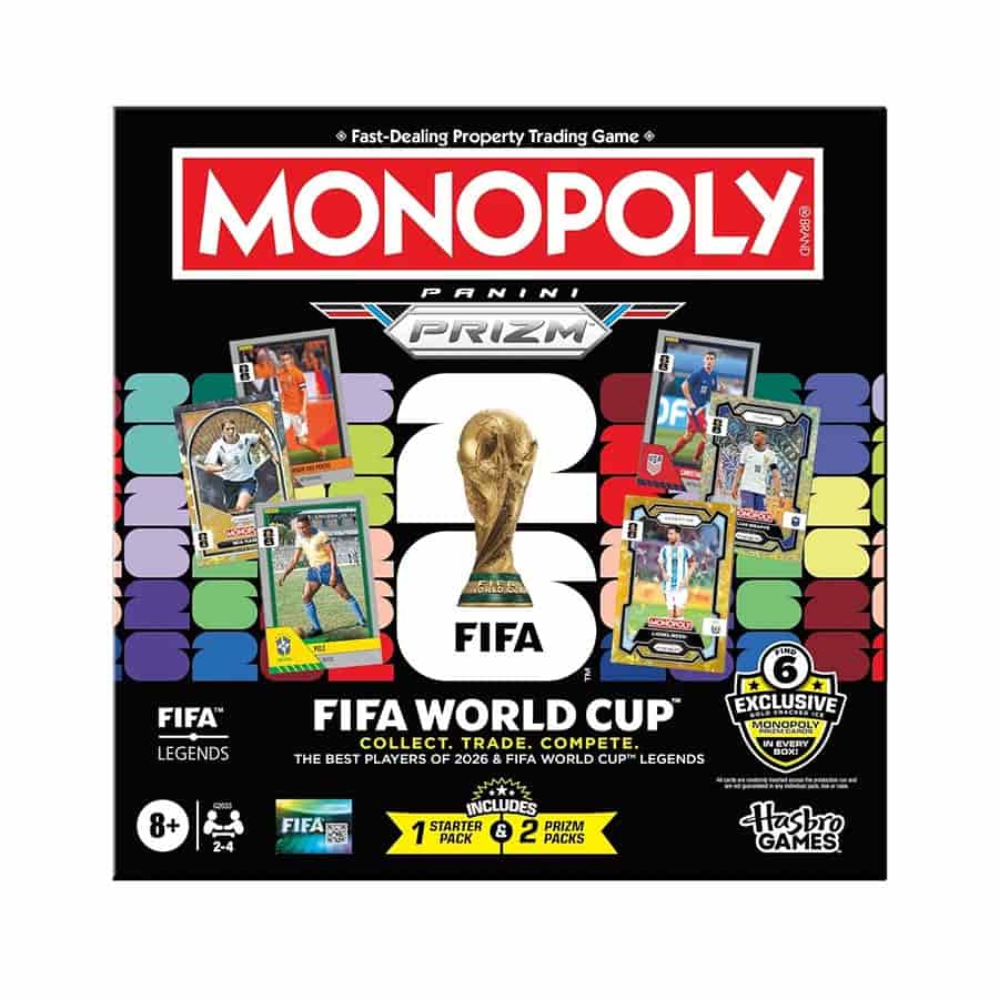 Hasbro Gaming -  Monopoly: Panini Prizm: Fifa World Cup Pre-Order