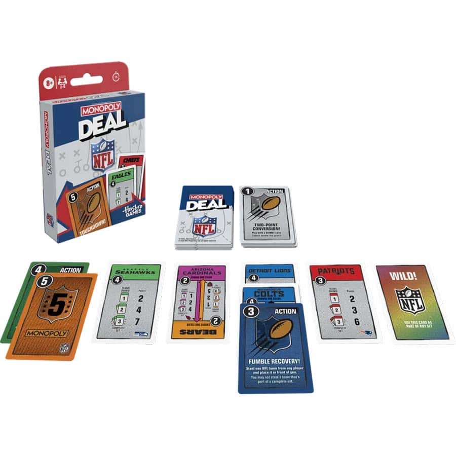 Hasbro Gaming -  Monopoly Deal: Nfl Pre-Order