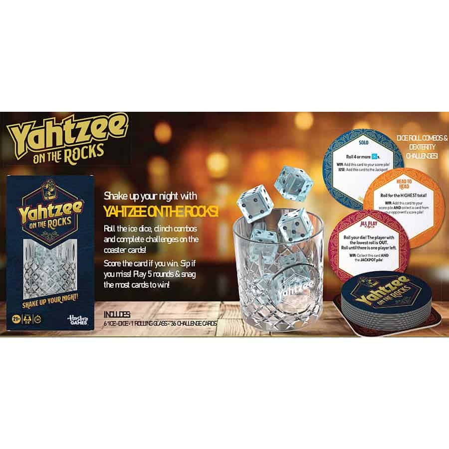 Hasbro Gaming -  Yahtzee: On The Rocks Pre-Order
