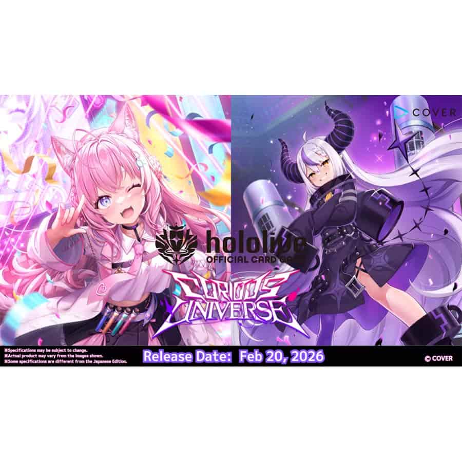 Bushiroad Se-Asia Pte Ltd -  Hololive Official Card Game Booster Pack: Curious Universe (12Ct)