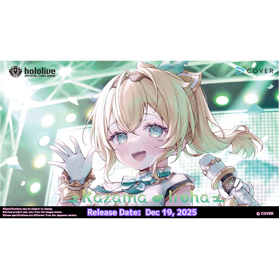Bushiroad Se-Asia Pte Ltd -  Hololive Official Card Game Start Deck Green: Kazama Iroha (6Ct)