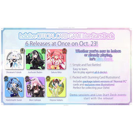 Bushiroad Se-Asia Pte Ltd -  Hololive Official Card Game Start Deck: Mori Calliope (6Ct) Pre-Order