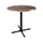 Holland Bar Stool Co. Holland Bar Stool OD211-3036BWOD30RRustic 36 in. Black Table with 30 in. Diameter Indoor & Outdoor Rustic Round Top