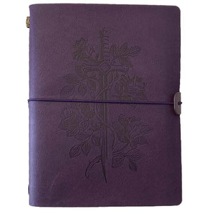 Character Journals - Hrothgar's Hoard: Character Journal (Purple): Sword And Rose Pre-Order
