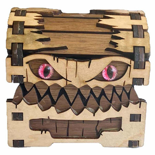 Hrothgar's Hoard -  Mimic Dice Chest: Walnut Pre-Order