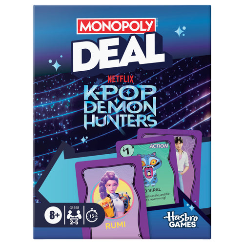 Hasbro - Monopoly Deal Kpop Demon Hunters Pre-Order