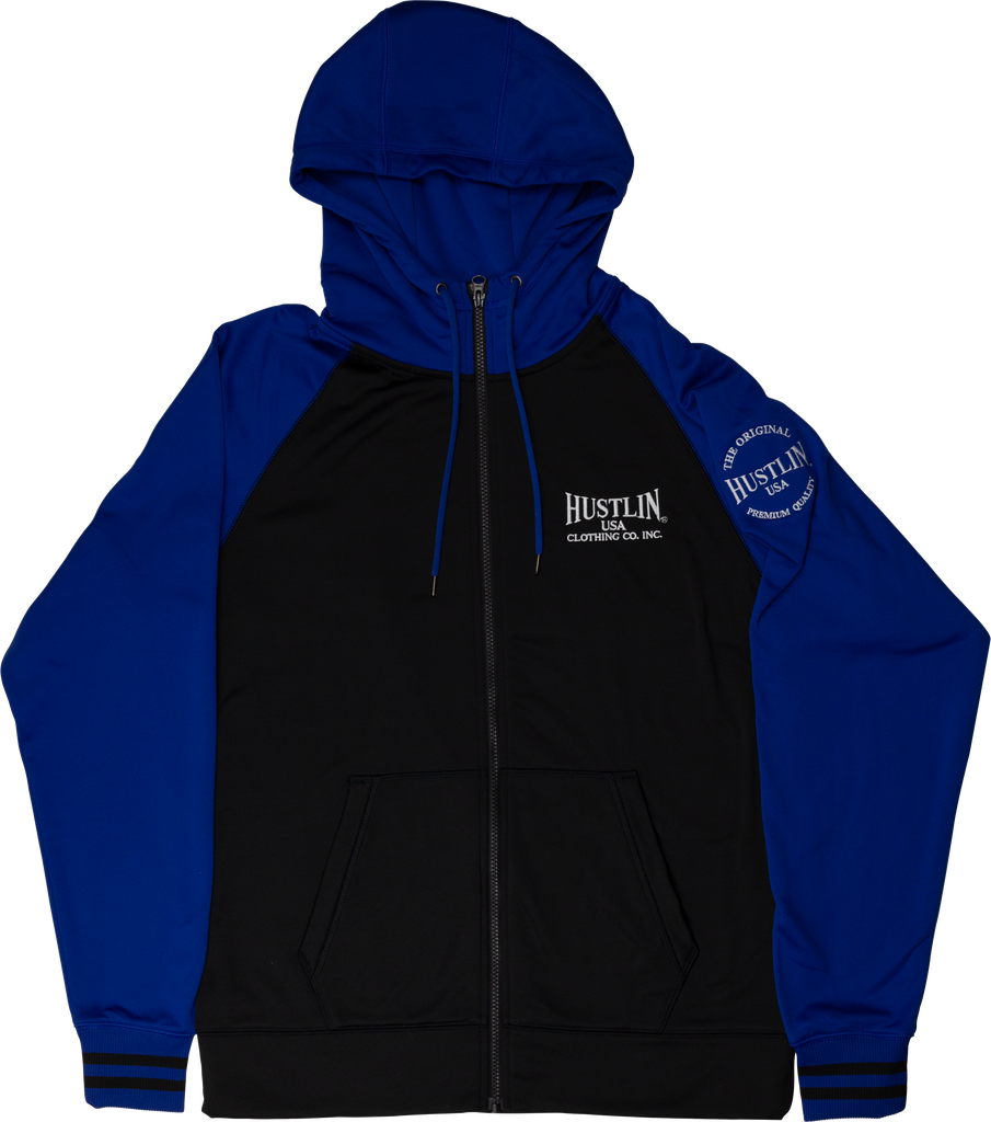 Hustlin USA HUSH01 Zip up Sweatshirt - MEDIUM Apparel