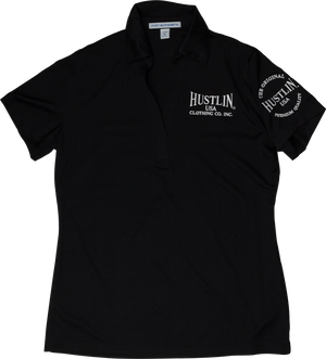 Hustlin USA HUSP03 Ladies Polo - LARGE Apparel