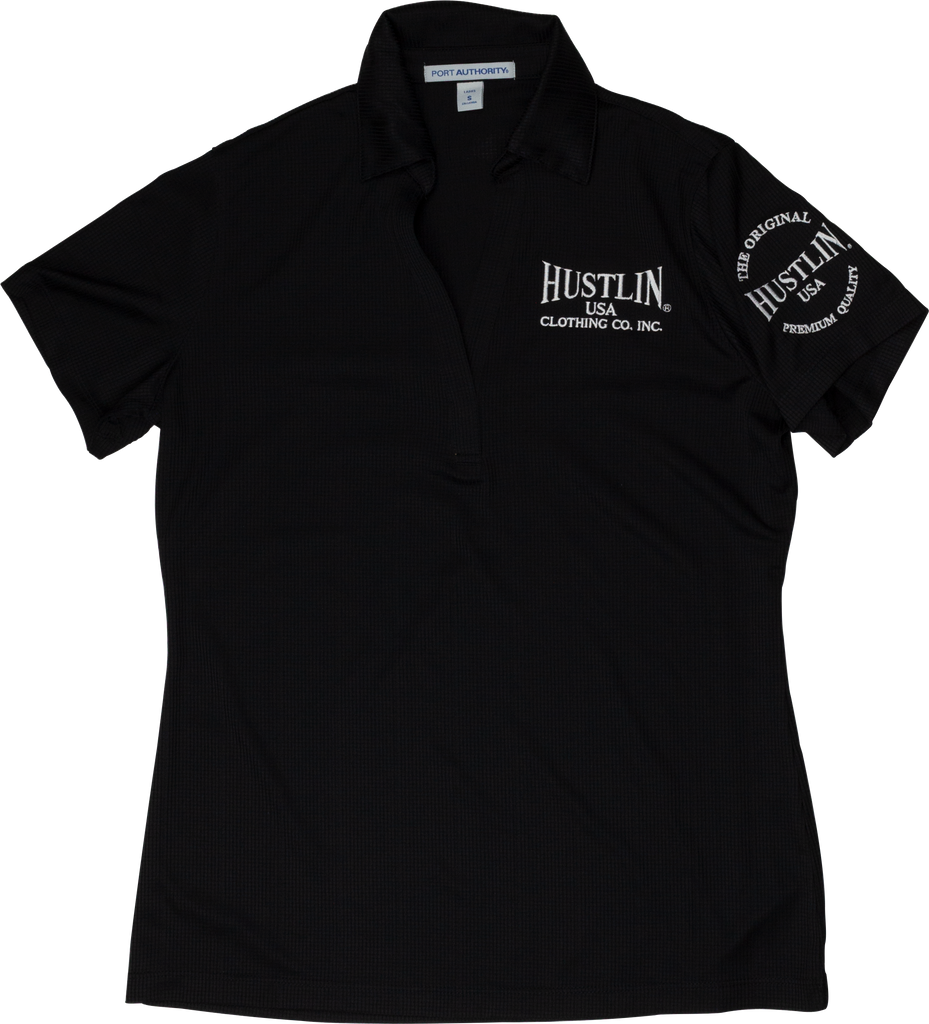 Hustlin USA HUSP03 Ladies Polo - 2X_LARGE Apparel