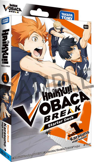 Haikyu!! Vobaca!! Break TCG: Karasuno High School Starter Deck - English Version