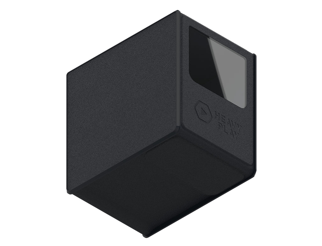 Heavy Play - Heavy Play Rfg Deck Box Max 133Ds Warlock Black