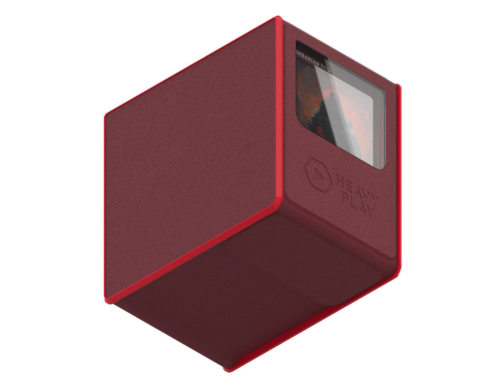 Heavy Play - Heavy Play Rfg Deck Box Max 133Ds Barbarian Red