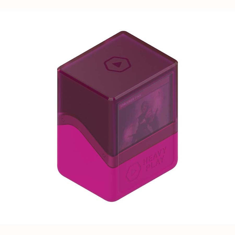 Heavy Play: Rfg Deckbox 100 Ds: Sorcerer Pink