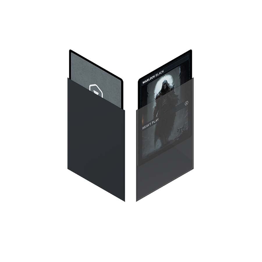 Heavy Play: Spike Sleeves: Warlock Black (100Ct) Pre-Order