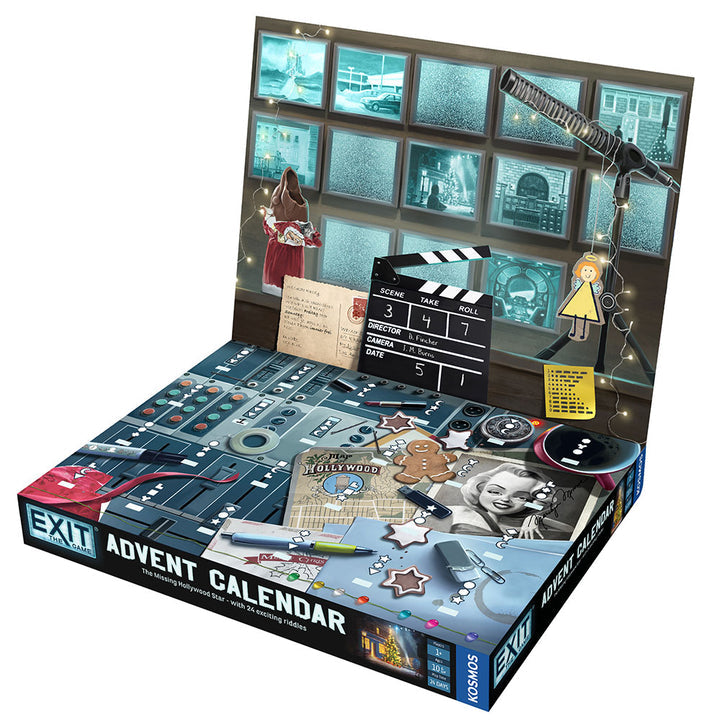 Exit: The Game - Advent Calendar The Missing Hollywood Star - Thames And Kosmos