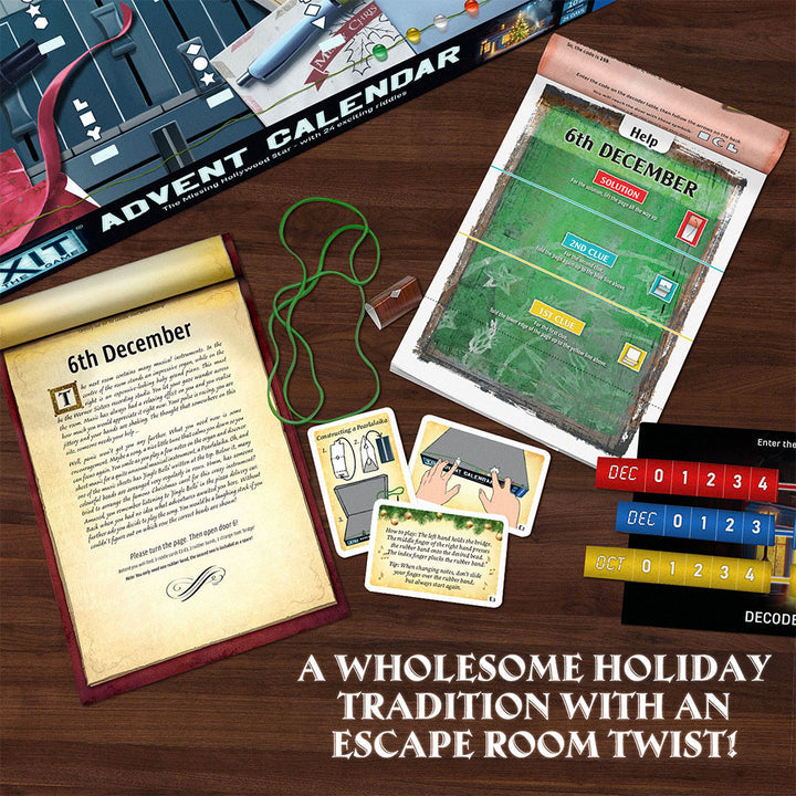 Exit: The Game - Advent Calendar The Missing Hollywood Star - Thames And Kosmos