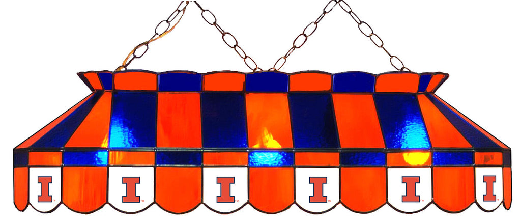 ILLINOIS 40'' FULL-SIZE POOL TABLE LAMP - ILL-4112PTN