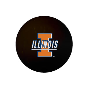 ILLINOIS EIGHT BALL BLACK - ILLBBE100