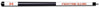 ILLINOIS ENGRAVED BILLIARD CUE WHITE / ORANGE - ILLBCE102